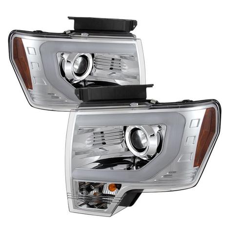 Ford F150 09-14 Projector Headlights - Halogen Model Only v6