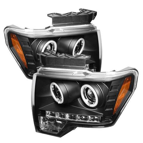 Ford F150 09-14 Projector Headlights - Halogen Model Only